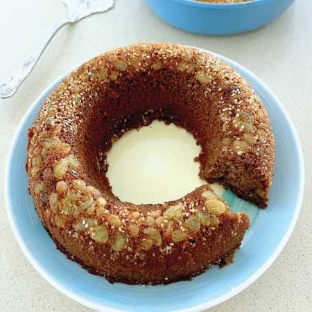 עוגת דבש מבושמת