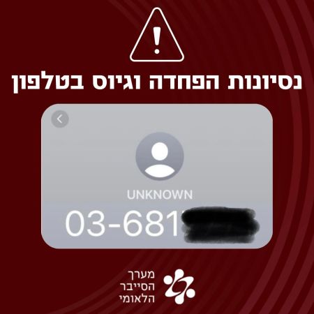שיחות איומים בטלפון