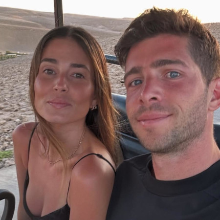 סרג'י רוברטו וקורל סימנוביץ' (צילום: מתוך אינסטגרם)