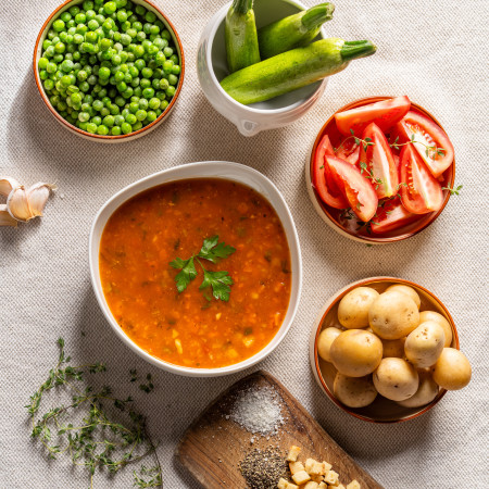 מרק מינסטרונה בפסטיבל המרקים של ענבל