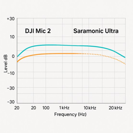Saramonic מול DJI