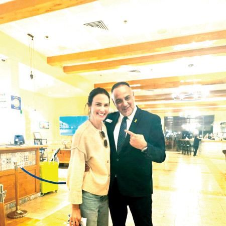 מימין ארז משה ויעל גולדמן (צילום: יחצ)