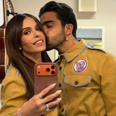 מיכל הקטנה ויהודה בוחבוט (צילום: מתוך אינסטגרם)