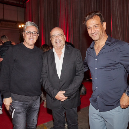 אייל גרינברג, אבי פישר ואורן רווח (צילום: שוקה כהן)