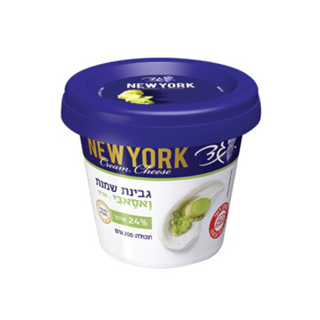 שמנת ואסאבי של מחלבות גד