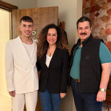 איציק כהן, גרנות וששון שאולוב (צילום: יחצ הוט)