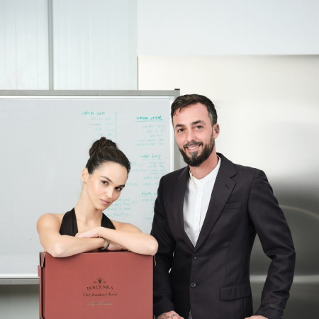 יהונתן שרביט ומאי אלמקייס (צילום: גיל אבירם)