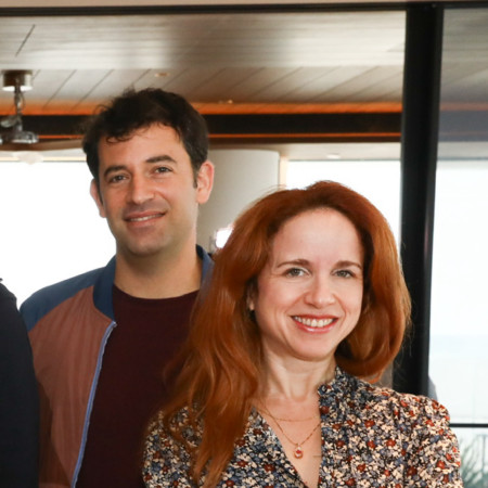 סתיו שפיר ועמית סטיבה (צילום: יעל צור)