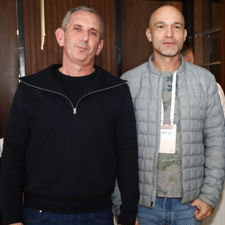 גיגי לוי- וייס ודניאל הגרי (צילום: יעל צור)