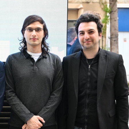 אורי גושן ודין לייטרסדורף (צילום: אלעד גוטמן)