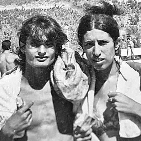 שולה גדסי וזוהר ארגוב (צילום: אלבום משפחתי)