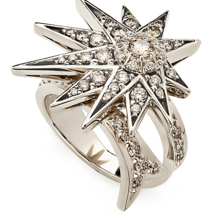 טבעת זהב אצילי ויהלומים GENESIS ה.שטרן (צילום: באדיבות המותג)