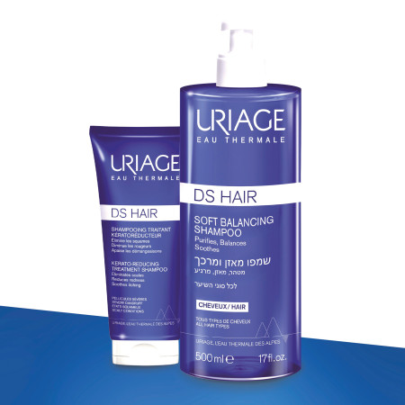 Uriage, סדרת DS HAIR, מחיר: 144.90-146.90 שקל