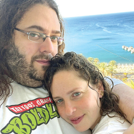 איתי לוקץ׳ ושרה פרי (צילום: פרטי)