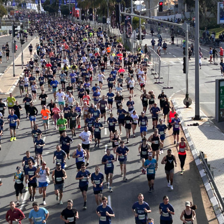 מרתון תל אביב 2026 (צילום: אבשלום ששוני)
