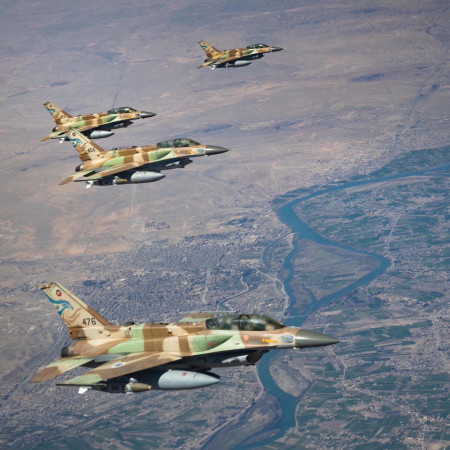 מטוסי חיל האוויר (F-16) בדרך לאיראן 