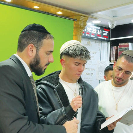 אהבת השם גורדון והרב פריוף (צילום: יחצ)