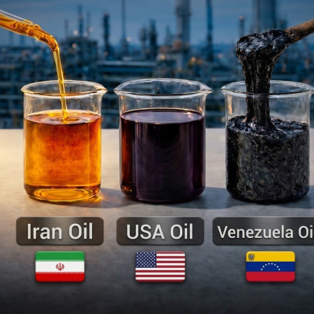 השוואה בין סוגי נפט, מתוך הטוויטר של האנליסט שנקה אנסלם פררה