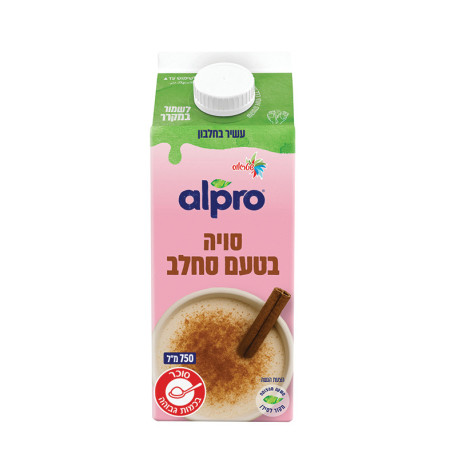 אלפרו סויה בטעם סחלב