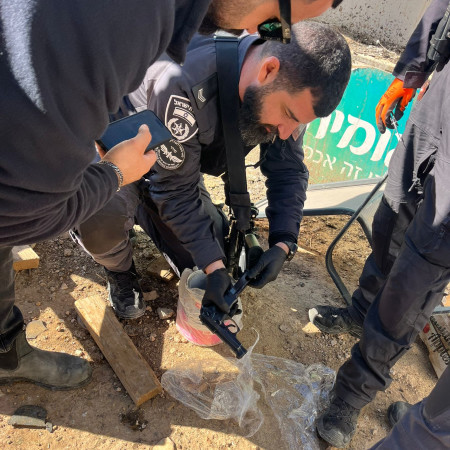 הנשק שאותר ברהט