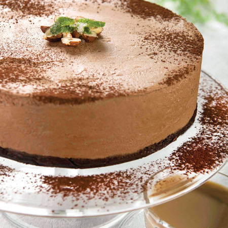 עוגת מוס שוקולד ללא אפייה כשרה לפסח