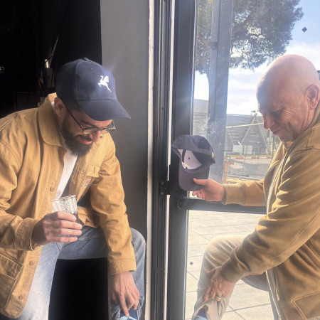 אמיר תמרי חנן בן ארי וטל אוחנה&nbsp; (צילום: באדיבות האקספו)