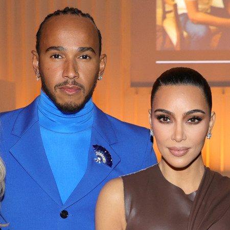 קים קרדשיאן, לואיס המילטון (צילום: Jamie McCarthy/Getty Images for WSJ. Magazine Innovators Awards)