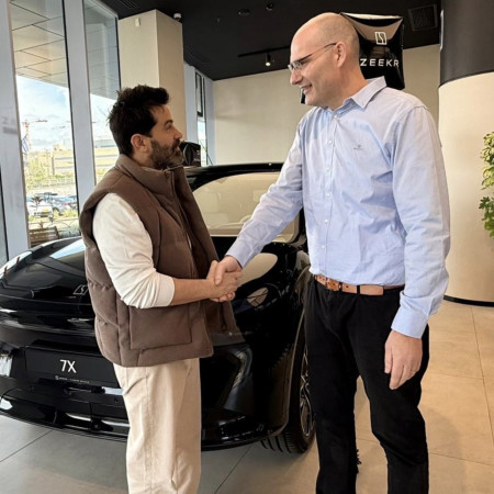 עמית הראל ויהודה לוי (צילום: ZEEKR ישראל)