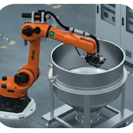 Kiinns Robot קווי מזון בלי ניקוי