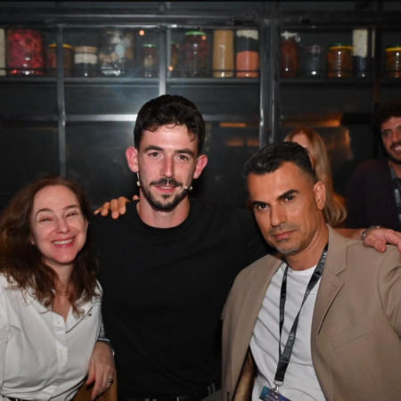 עמיר שאלתיאל, עמרי רוזנבליט ויעל גורן-וגמן (צילום: יעל אילן ואוהד הרכס, מכון ויצמן למדע)