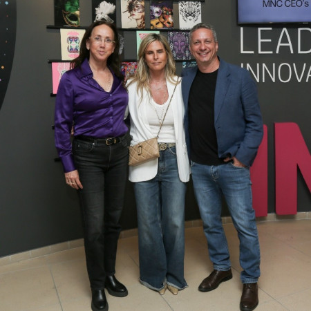 נועם זילברשטיין, עדי סופר-תאני, וקרין מאיר-רובינשטיין&nbsp; (צילום: אלי רימון)