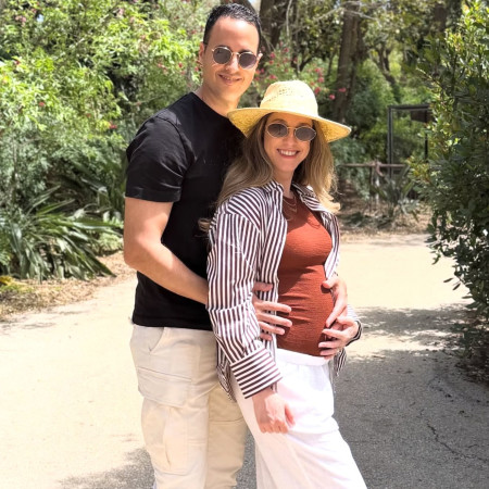 קטיה אברבוך וליאור אורן  (צילום: צילום מסך אינסטגרם)