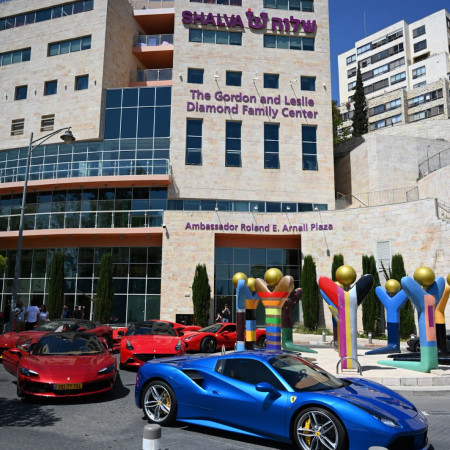 שותפות מדהימה עם ארגון ''שלוה'' - מועדון ''פרארי'' ישראל
