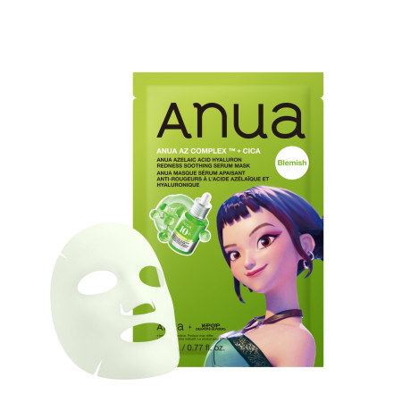 מסכת סרום חומצה אזלאית והיאלורון של ANUA