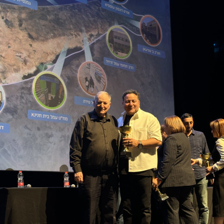 טקס הענקת פרס החינוך  ל-2026 ל''תיכון יוצר עתיד באר שבע''