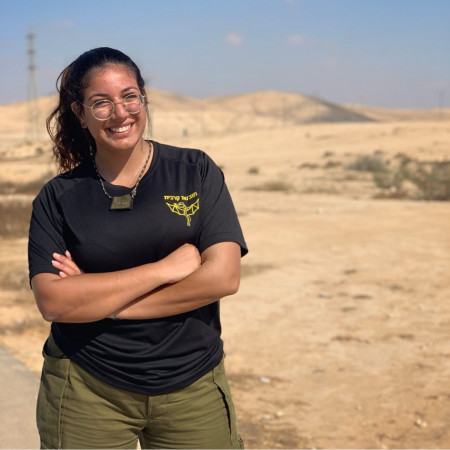 הלוחמת אלמוג לוי