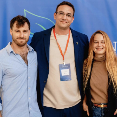 שרית גומז, גיל דורון ויפתח רמון (צילום: יאיר סגרון)