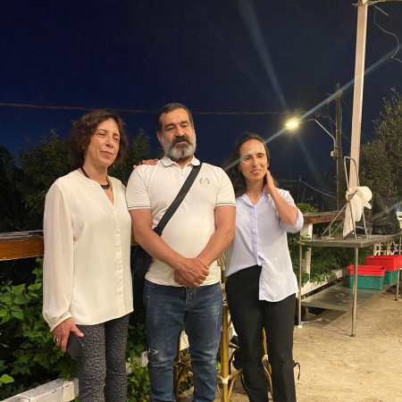 ג'מיל סרור עם עו''ד נועה מישור וד''ר ענת הורוויץ שייצגו אותו