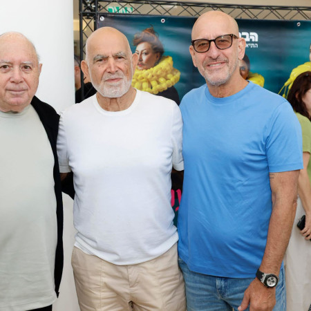 תמיר גילת רוני נפתלי ופיני רובין&nbsp; (צילום: גיא יחיאלי)
