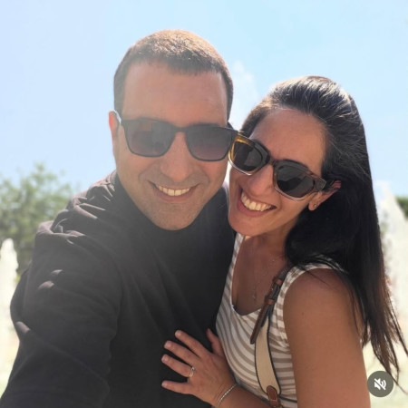 ירון אברהם ואשתו יעל (צילום: אינסטגרם)