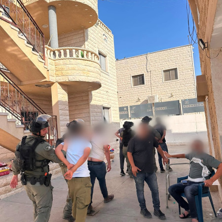 עצורים מהקטטה ההמונית ברהט