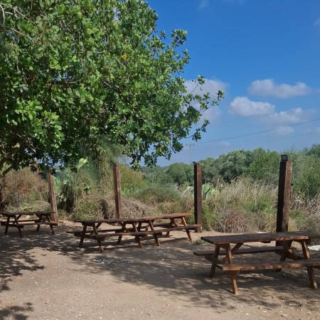 מתחם הפיקניק החדש בגן הלאומי בית גוברין