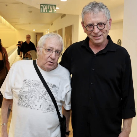דני וייס וגידי גוב&nbsp; (צילום: איציק בירן)