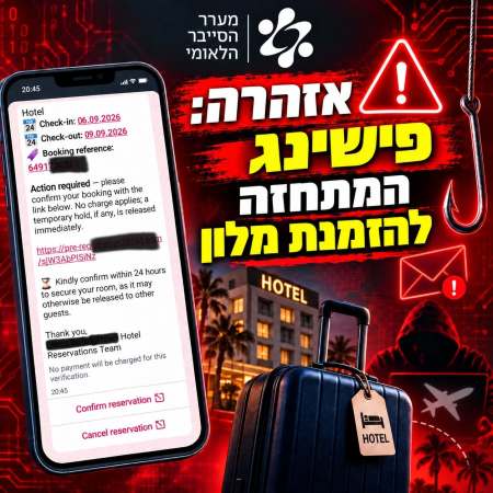 האזהרה של מערך הסייבר