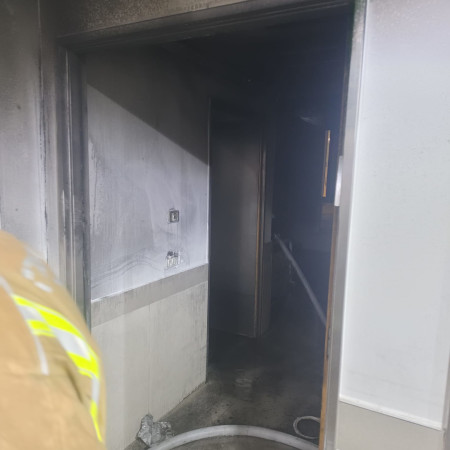 שריפה פרצה בבית האבות ''מרכז סיעוד משכנות ותיקים'' בבני ברק
