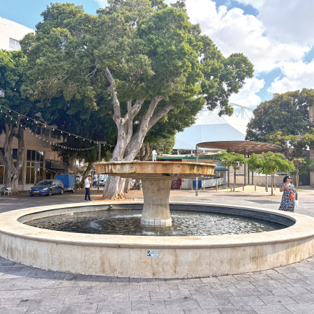 כיכר המזרקה. נקודת המפגש
