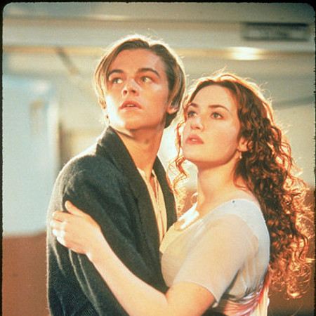 טיטניק, הסרט, לאונרדו דיקפריו, קייט וינסלט (צילום: באדיבות יס)