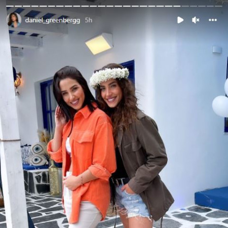 דניאל גרינברג, קארין גרינברג (צילום: צילום מסך אינסטגרם)