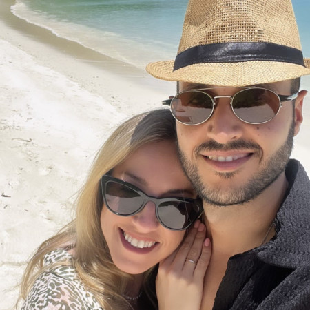 קטיה אברבוך וליאור אורן בירח דבש (צילום: צילום מסך אינסטגרם)