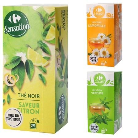 הוזילה את המחירים של התה. 6.90 למארז המכיל 25 תיונים